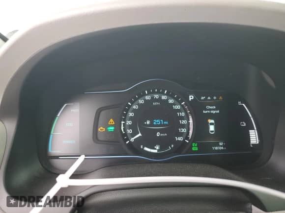 2017 Hyundai Ioniq SEL с VIN KMHC75LC6HU031684, выставлен на аукционе Copart как лот 69315584 с пробегом 118 724 миль миль и Списание • Salvage title. История ставок и продаж доступна на DreamBid. Изображение 9.