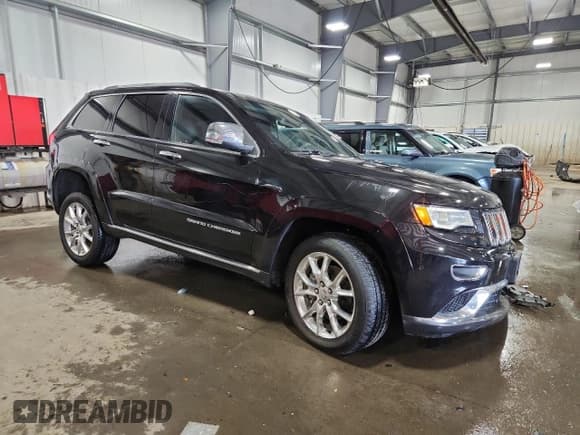 ✅ 2014 Jeep Grand Cherokee Summit • VIN: 1C4RJFJMXEC582767 • Lot: 85152425. Wystawiony na Copart z przebiegiem 74 487 mil. Bezpłatny archiwum sprzedaży aukcyjnych z USA i szczegółowy raport historii pojazdu na DreamBid. Zdjęcie 4.