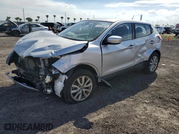 ✅ 2022 Nissan Rogue S • VIN: JN1BJ1AW4NW475009 • Lot: 91428975. Listed on Copart with 12,989 mi. Free auction sales archive from the USA and detailed vehicle history report at DreamBid. Image 1.