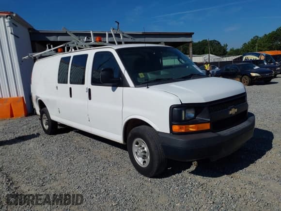 ✅ 2016 Chevrolet Express Cargo • VIN: 1GCZGHFG4G1225371 • Лот: 42610732. Опубликован ранее на IAAI с пробегом 96 610 миль. Бесплатный доступ к архиву аукционных продаж из США и подробный отчёт об истории автомобиля на DreamBid. Изображение 1.