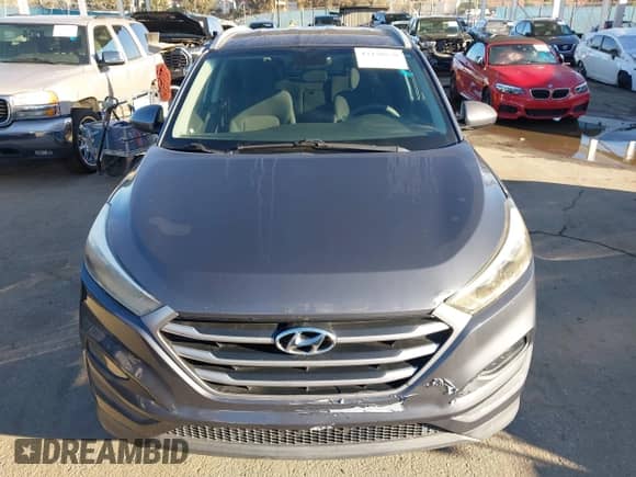 2017 Hyundai Tucson SE with VIN KM8J33A49HU421293, listed as a IAAI auction lot 43470850 with 57,198 mi miles and . Bid and sale history available at DreamBid. Image 12.