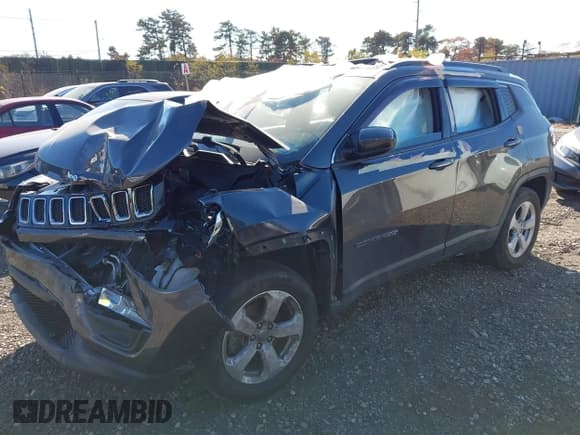 ✅ 2021 Jeep Compass Latitude • VIN: 3C4NJDBB8MT537958 • Lot: 40705924. Listed on IAAI with 73,319 mi. Free auction sales archive from the USA and detailed vehicle history report at DreamBid. Image 23.