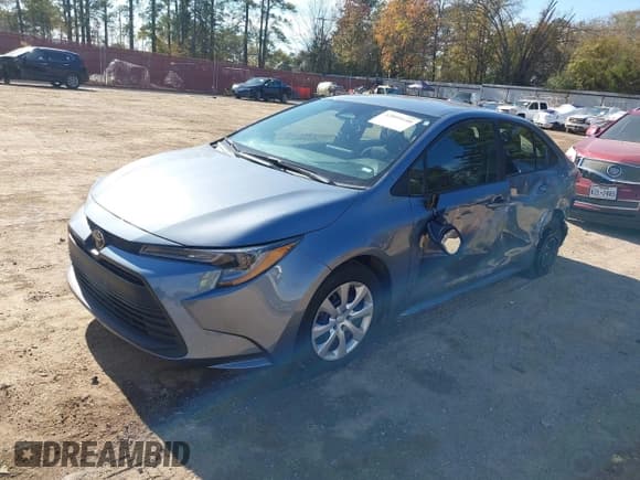 ✅ 2024 Toyota Corolla LE • VIN: 5YFB4MDE8RP168112 • Lot: 43899140. Wystawiony na IAAI z przebiegiem 43 957 mil. Bezpłatny archiwum sprzedaży aukcyjnych z USA i szczegółowy raport historii pojazdu na DreamBid. Zdjęcie 2.
