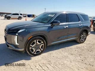 ✅ 2025 Hyundai Palisade Limited • VIN: KM8R5DGE1SU847585 • Лот: 67648985. Опубликован ранее на Copart с пробегом 6 393 миль. Бесплатный доступ к архиву аукционных продаж из США и подробный отчёт об истории автомобиля на DreamBid. Изображение 1.