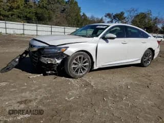 ✅ 2021 Honda Accord EX-L • VIN: 1HGCV1F52MA010120 • Lot: 91001795. Listed on Copart with 86,053 mi. Free auction sales archive from the USA and detailed vehicle history report at DreamBid. Image 1.