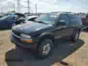 2005 Chevrolet Blazer LS with VIN 1GNCT18X45K101945, listed as a Copart auction lot 62762255 with 160,212 mi miles and Salvage title. Bid and sale history available at DreamBid. Image 1.