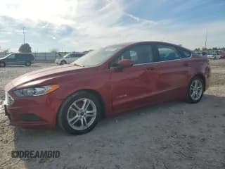 ✅ 2018 Ford Fusion SE • VIN: 3FA6P0LU7JR173428 • Лот: 91529755. Опубликован ранее на Copart с пробегом Не указан. Бесплатный доступ к архиву аукционных продаж из США и подробный отчёт об истории автомобиля на DreamBid. Изображение 1.
