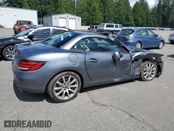 ✅ 2018 Mercedes-Benz SLC 300 • VIN: WDDPK3JA7JF150600 • Lot: 67971895. Listed on Copart with 13,050 mi. Free auction sales archive from the USA and detailed vehicle history report at DreamBid. Image 3.
