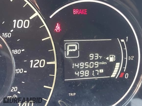 ✅ 2015 Nissan Note SR • VIN: 3N1CE2CP7FL358584 • Lot: 42698815. Listed on IAAI with 149,509 mi. Free auction sales archive from the USA and detailed vehicle history report at DreamBid. Image 7.