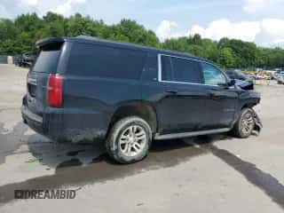 2019 Chevrolet Suburban LT z VIN 1GNSKHKC8KR162053, wystawiony jako Copart lot #59610904 z przebiegiem 153 003 mil mil oraz Szkoda całkowita • Salvage title. Historia ofert i sprzedaży dostępna na DreamBid. Obrazek 3.