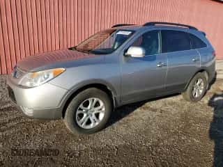 2011 Hyundai Veracruz GLS z VIN KM8NU4CC6BU163363, wystawiony jako Copart lot #81464014 z przebiegiem 352 895 mil mil oraz Czysty tytuł • Clean title. Historia ofert i sprzedaży dostępna na DreamBid. Obrazek 1.