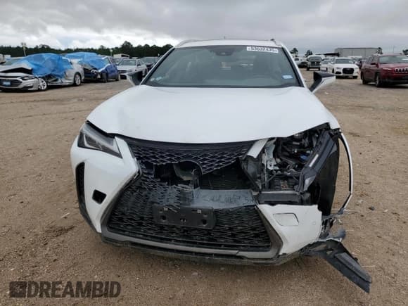 ✅ 2022 Lexus UX 250h F Sport • VIN: JTHR9JBH2N2059518 • Lot: 53632435. Listed on Copart with 65,908 mi. Free auction sales archive from the USA and detailed vehicle history report at DreamBid. Image 5.