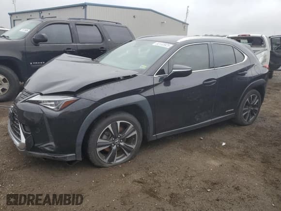 ✅ 2019 Lexus UX 250h • VIN: JTHU9JBH3K2003030 • Lot: 80153925. Listed on Copart with 66,160 mi. Free auction sales archive from the USA and detailed vehicle history report at DreamBid. Image 1.