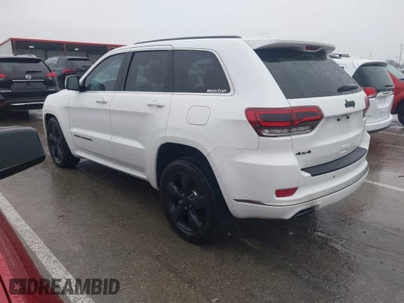 ✅ 2016 Jeep Grand Cherokee Overland • VIN: 1C4RJFCT8GC372157 • Lot: 41422440. Listed on IAAI with 153,067 mi. Free auction sales archive from the USA and detailed vehicle history report at DreamBid. Image 3.