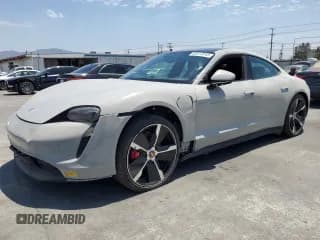 ✅ 2022 Porsche Taycan 4S • VIN: WP0AB2Y17NSA43448 • Lot: 65473545. Listed on Copart with 5,222 mi. Free auction sales archive from the USA and detailed vehicle history report at DreamBid. Image 1.