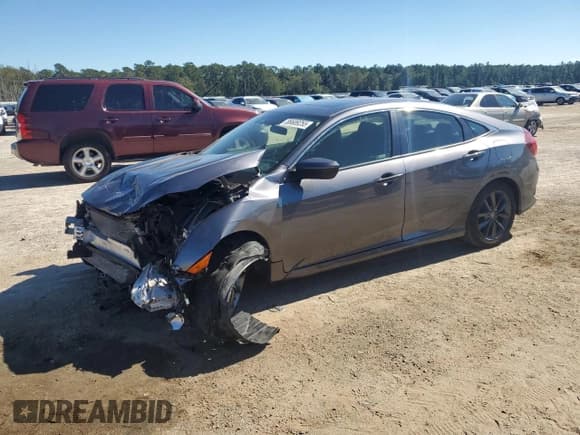 ✅ 2019 Honda Civic EX • VIN: JHMFC1F39KX004579 • Lot: 86689255. Listed on Copart with 82,714 mi. Free auction sales archive from the USA and detailed vehicle history report at DreamBid. Image 1.