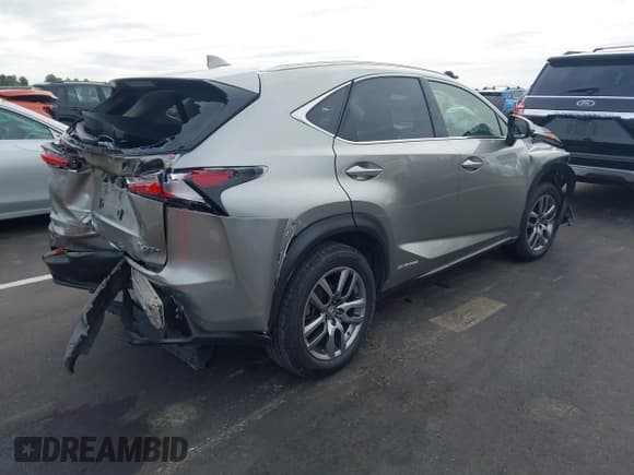 ✅ 2015 Lexus NX 300h • VIN: JTJBJRBZ6F2009706 • Lot: 43415949. Listed on IAAI with 144,741 mi. Free auction sales archive from the USA and detailed vehicle history report at DreamBid. Image 4.
