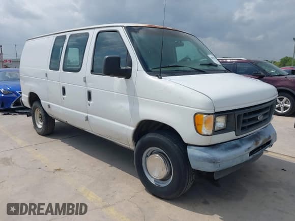 ✅ 2003 Ford Econoline Cargo • VIN: 1FTSE34L73HA39982 • Lot: 42081487. Listed on IAAI with 350,687 mi. Free auction sales archive from the USA and detailed vehicle history report at DreamBid. Image 1.