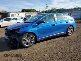 2017 Hyundai Ioniq Limited с VIN KMHC85LC9HU047956, выставлен на аукционе Copart как лот 80255995 с пробегом 82 317 миль миль и Списание • Salvage title. История ставок и продаж доступна на DreamBid. Изображение 1.