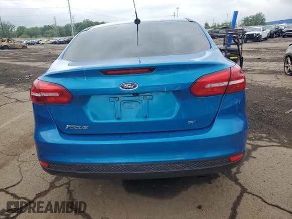 ✅ 2017 Ford Focus SE • VIN: 1FADP3F29HL222088 • Lot: 58585065. Listed on Copart with 125,896 mi. Free auction sales archive from the USA and detailed vehicle history report at DreamBid. Image 6.