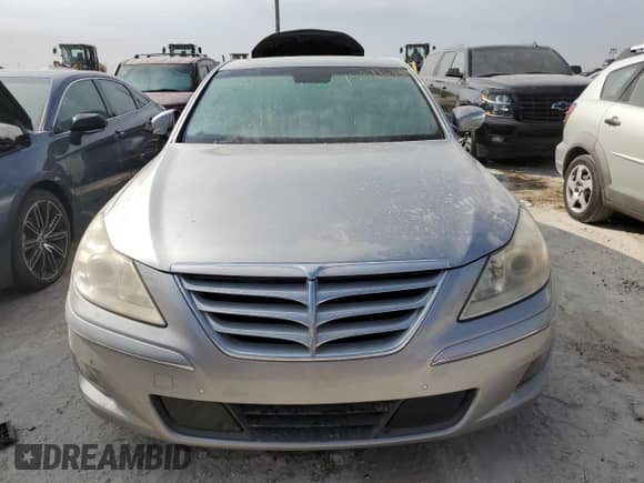 2011 Hyundai Genesis z VIN KMHGC4DF7BU129176, wystawiony jako Copart lot #75572634 z przebiegiem Nie podano mil oraz Szkoda całkowita • Salvage title. Historia ofert i sprzedaży dostępna na DreamBid. Obrazek 5.