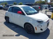 ✅ 2024 FIAT 500e INSPI(RED) • VIN: ZFAFFAA47RX214981 • Lot: 43099307. Listed on IAAI with 7,527 mi. Free auction sales archive from the USA and detailed vehicle history report at DreamBid. Image 1.