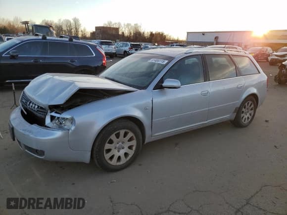 ✅ 2002 Audi A6 • VIN: WAUVT64B82N033732 • Лот: 41404115. Опубликован ранее на Copart с пробегом 44 531 миль. Бесплатный доступ к архиву аукционных продаж из США и подробный отчёт об истории автомобиля на DreamBid. Изображение 1.