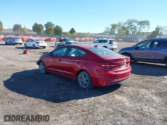 ✅ 2017 Hyundai Elantra SE • VIN: KMHD84LF8HU275164 • Lot: 30168361. Listed on IAAI with 35,030 mi. Free auction sales archive from the USA and detailed vehicle history report at DreamBid. Image 3.