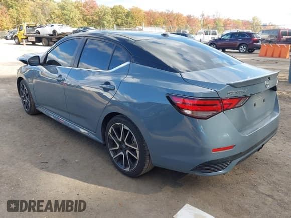 ✅ 2025 Nissan Sentra SR • VIN: 3N1AB8DVXSY265068 • Lot: 43514979. Listed on IAAI with 9,128 mi. Free auction sales archive from the USA and detailed vehicle history report at DreamBid. Image 3.