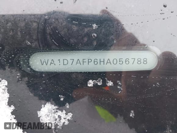 ✅ 2017 Audi Q5 Premium Plus • VIN: WA1D7AFP6HA056788 • Lot: 41510308. Listed on IAAI with 119,780 mi. Free auction sales archive from the USA and detailed vehicle history report at DreamBid. Image 9.