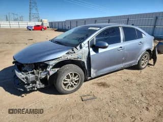 ✅ 2020 Toyota Corolla Hybrid LE • VIN: JTDEBRBE4LJ010543 • Lot: 82437045. Listed on Copart with 158,449 mi. Free auction sales archive from the USA and detailed vehicle history report at DreamBid. Image 1.