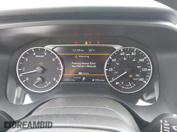 ✅ 2025 Nissan Rogue S • VIN: 5N1BT3AA5SC870235 • Lot: 43240879. Listed on IAAI with 3,432 mi. Free auction sales archive from the USA and detailed vehicle history report at DreamBid. Image 7.