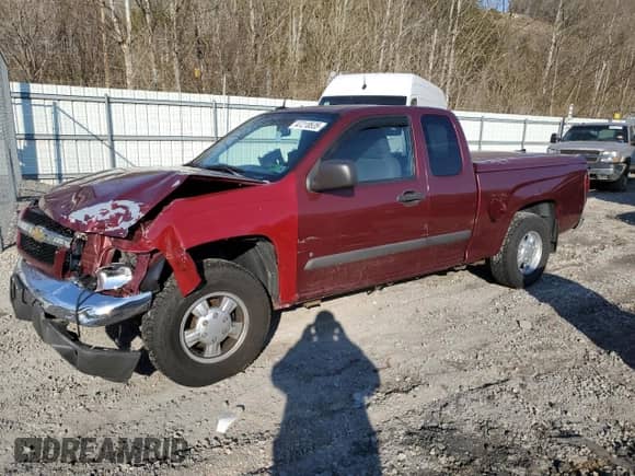 2008 Chevrolet Colorado 1LT z VIN 1GCCS39E988194791, wystawiony jako Copart lot #47218535 z przebiegiem Nie podano mil oraz Szkoda całkowita • Salvage title. Historia ofert i sprzedaży dostępna na DreamBid. Obrazek 1.