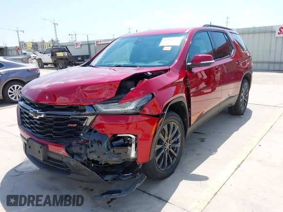 2023 Chevrolet Traverse RS with VIN 1GNERJKW1PJ279005, listed as a IAAI auction lot 42971873 with 53,707 mi miles and . Bid and sale history available at DreamBid. Image 6.