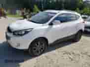 2014 Hyundai Tucson Limited z VIN KM8JUCAG7EU825583, wystawiony jako Copart lot #62934705 z przebiegiem 151 321 mil mil oraz Nie do naprawy • Non repairable. Historia ofert i sprzedaży dostępna na DreamBid. Obrazek 1.