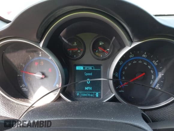 ✅ 2016 Chevrolet Cruze LT • VIN: 1G1PE5SB8G7105486 • Lot: 43157670. Listed on IAAI with 108,478 mi. Free auction sales archive from the USA and detailed vehicle history report at DreamBid. Image 7.