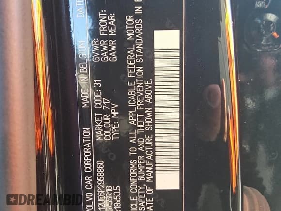 ✅ 2023 Volvo XC40 Plus Bright Theme • VIN: YV4L12UE6P2958860 • Lot: 84484185. Listed on Copart with 39,905 mi. Free auction sales archive from the USA and detailed vehicle history report at DreamBid. Image 13.