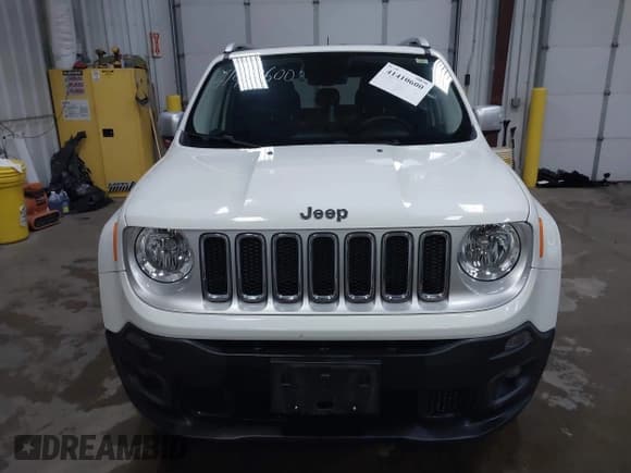 ✅ 2017 Jeep Renegade Limited • VIN: ZACCJBDB4HPG10586 • Лот: 41410600. Опубликован ранее на IAAI с пробегом 34 705 миль. Бесплатный доступ к архиву аукционных продаж из США и подробный отчёт об истории автомобиля на DreamBid. Изображение 12.