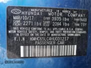 ✅ 2017 Hyundai Ioniq Blue • VIN: KMHC65LC4HU031217 • Lot: 41498845. Wystawiony na Copart z przebiegiem 91 352 mil. Bezpłatny archiwum sprzedaży aukcyjnych z USA i szczegółowy raport historii pojazdu na DreamBid. Zdjęcie 12.