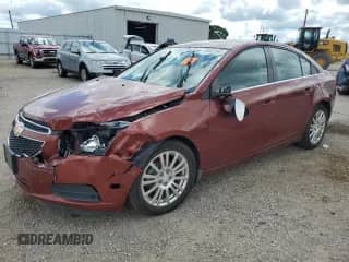 2013 Chevrolet Cruze ECO with VIN 1G1PH5SBXD7162002, listed as a Copart auction lot 64692965 with 53,079 mi miles and Salvage title. Bid and sale history available at DreamBid. Image 1.