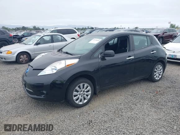 ✅ 2013 Nissan LEAF SL • VIN: 1N4AZ0CP5DC405445 • Lot: 42476859. Listed on IAAI with 80,069 mi. Free auction sales archive from the USA and detailed vehicle history report at DreamBid. Image 2.