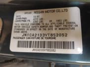 ✅ 1997 Nissan Maxima GXE • VIN: JN1CA21D3VT852052 • Lot: 42811019. Listed on IAAI with 172,430 mi. Free auction sales archive from the USA and detailed vehicle history report at DreamBid. Image 9.