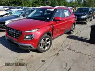 2022 Hyundai Venue SEL z VIN KMHRC8A35NU185549, wystawiony jako Copart lot #60831643 z przebiegiem 7 163 mil mil oraz Szkoda całkowita • Salvage title. Historia ofert i sprzedaży dostępna na DreamBid. Obrazek 1.