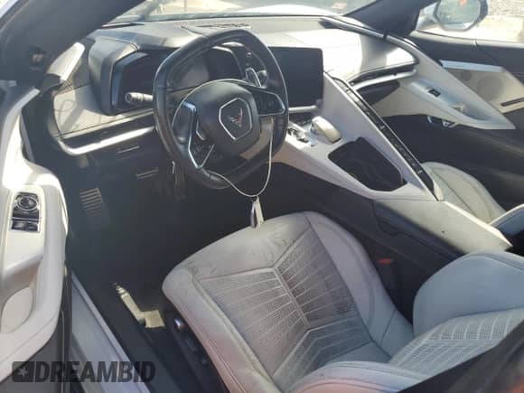 2022 Chevrolet Corvette 2LT с VIN 1G1YB2D43N5124384, выставлен на аукционе Copart как лот 75195194 с пробегом 2 661 миль миль и На запчасти • Non repairable. История ставок и продаж доступна на DreamBid. Изображение 8.