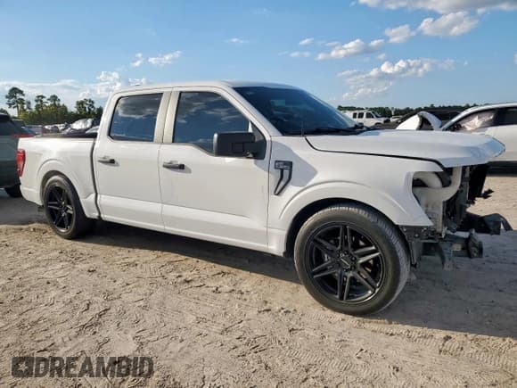 ✅ 2024 Ford F-150 STX • VIN: 1FTEW2K53RKE51255 • Lot: 81441135. Listed on Copart with 18,156 mi. Free auction sales archive from the USA and detailed vehicle history report at DreamBid. Image 4.