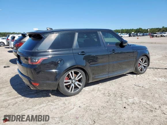 ✅ 2018 Land Rover Range Rover Sport HSE Dynamic • VIN: SALWV2SV8JA195754 • Lot: 90383825. Listed on Copart with 104,863 mi. Free auction sales archive from the USA and detailed vehicle history report at DreamBid. Image 3.