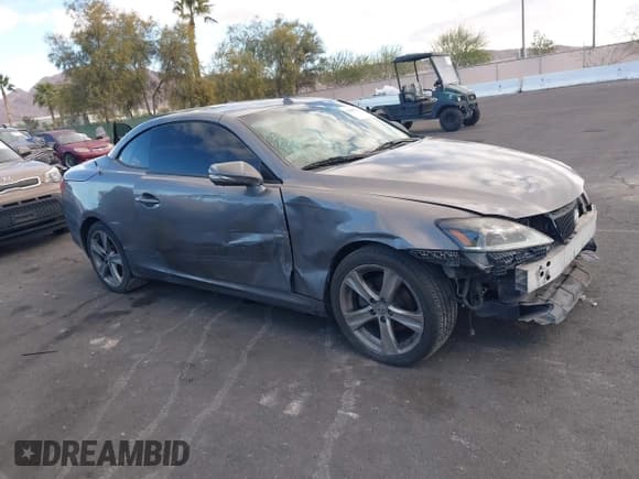 ✅ 2012 Lexus IS 250 C • VIN: JTHFF2C28C2523131 • Lot: 43852740. Listed on IAAI with 156,061 mi. Free auction sales archive from the USA and detailed vehicle history report at DreamBid. Image 18.