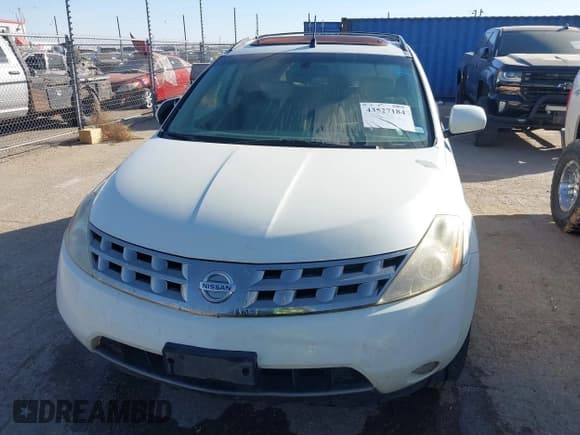✅ 2005 Nissan Murano SL • VIN: JN8AZ08T35W324688 • Lot: 43527184. Listed on IAAI with 208,830 mi. Free auction sales archive from the USA and detailed vehicle history report at DreamBid. Image 6.