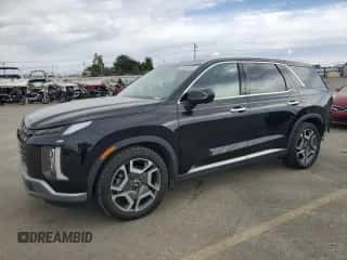 2023 Hyundai Palisade Limited z VIN KM8R5DGE5PU557342, wystawiony jako Copart lot #85943735 z przebiegiem 42 416 mil mil oraz Szkoda całkowita • Salvage title. Historia ofert i sprzedaży dostępna na DreamBid. Obrazek 1.