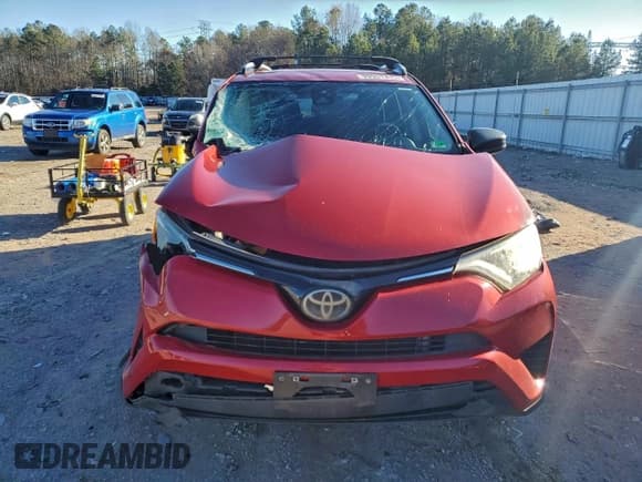 ✅ 2017 Toyota RAV4 LE • VIN: JTMBFREV0HJ132018 • Lot: 93951315. Listed on Copart with Not provided. Free auction sales archive from the USA and detailed vehicle history report at DreamBid. Image 5.